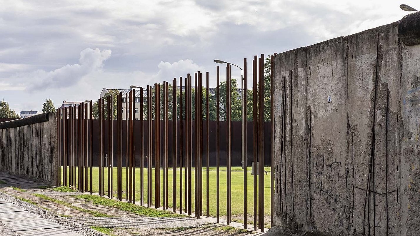 Gedenkstätte der Berliner Mauer.